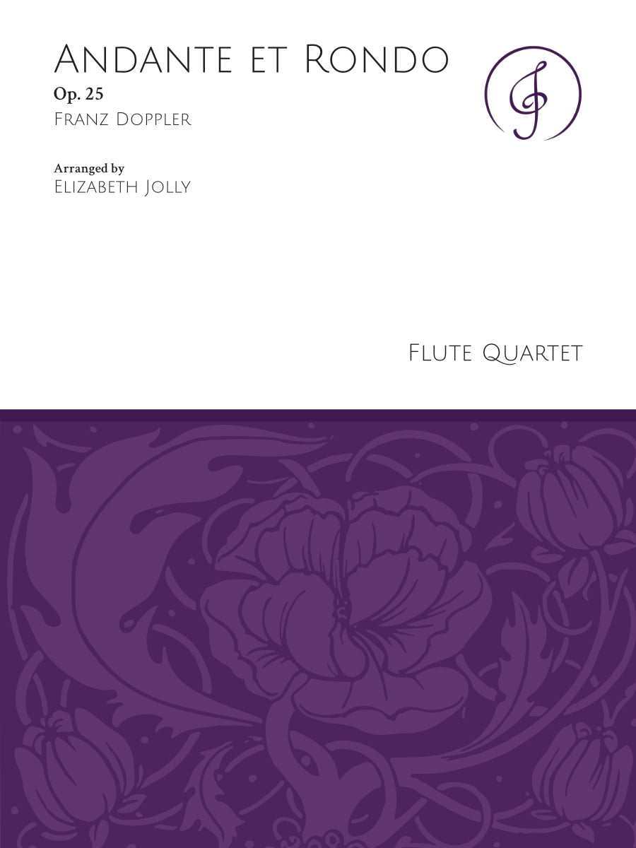 Doppler: Andante et Rondo, Op. 25 (arr. for flute quartet)