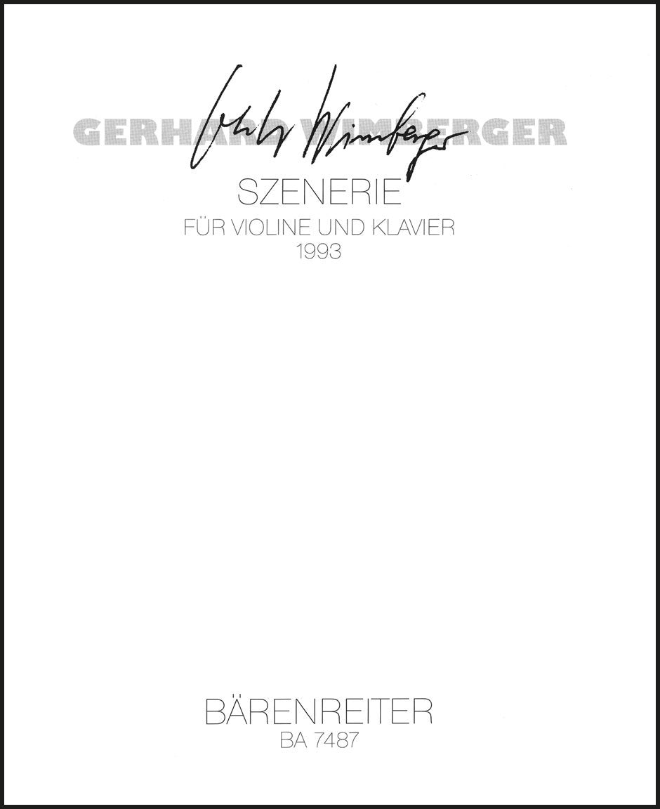 Wimberger: Szenerie