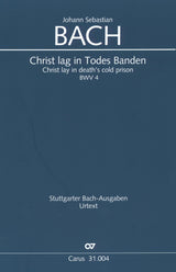 Bach: Christ lag in Todes Banden, BWV 4