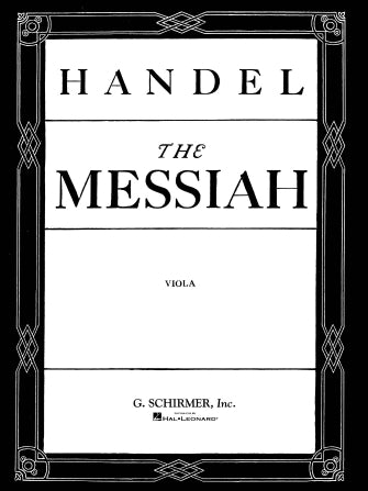 Handel: Messiah, HWV 56 – Ficks Music