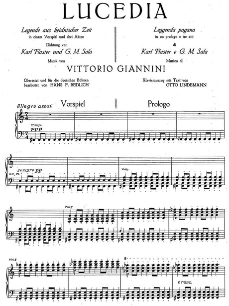 Giannini: Lucedia, A Legend from Pagan Times