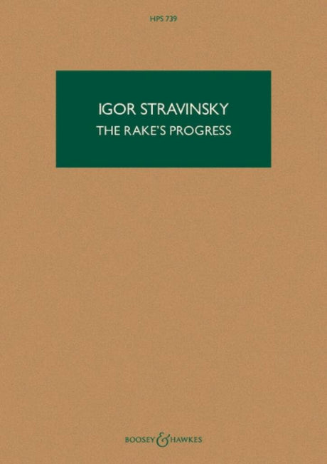 Stravinsky: The Rake's Progress