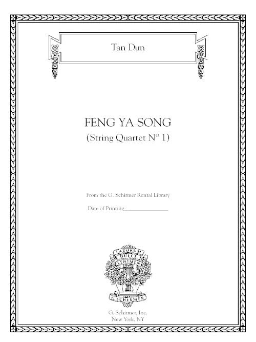 Tan: Feng Ya Song