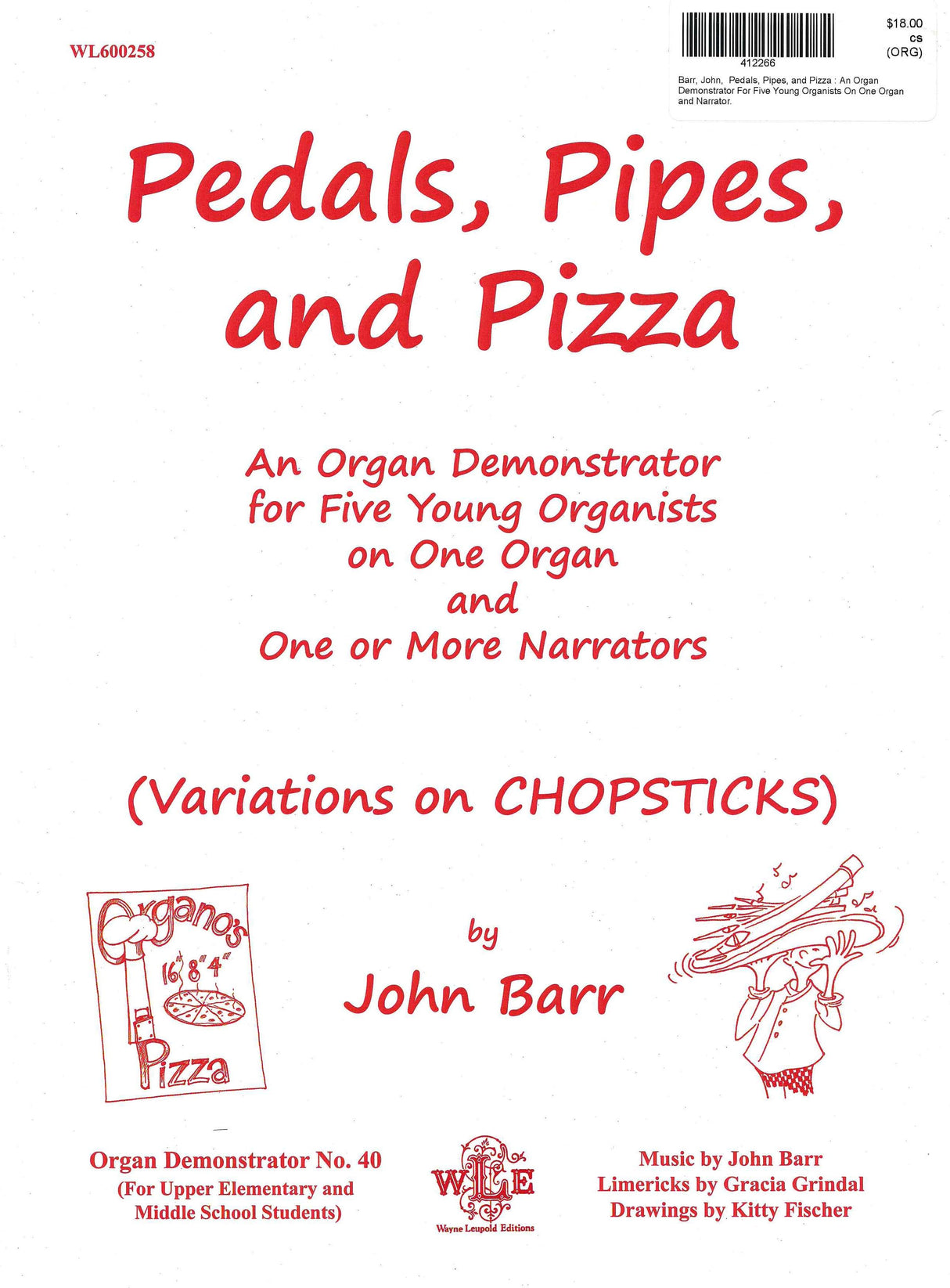 Barr: Pedals, Pipes, and Pizza