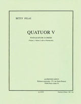 Jolas: String Quartet No. 5