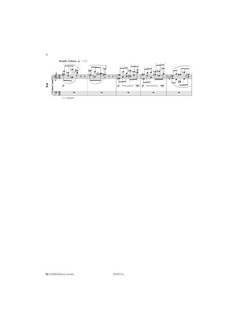 Lejet: 5 Pièces brèves