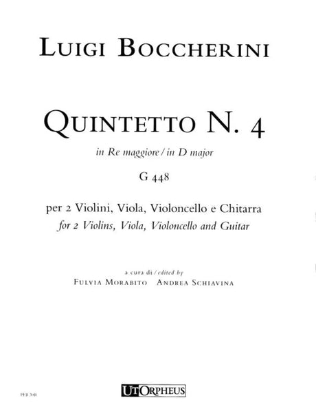 Boccherini: Quintet No. 4 in D Major, G 448