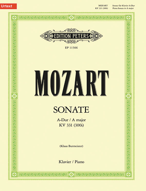 Mozart: Piano Sonata in A Major, K. 331 (300i)