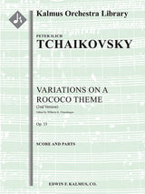 Tchaikovsky: Variations on a Rococo Theme, Op. 33