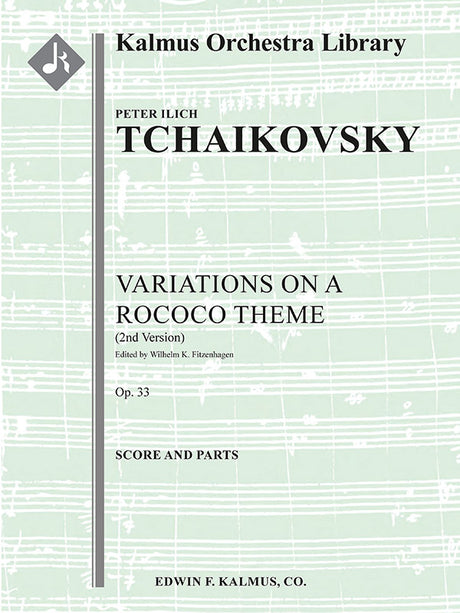 Tchaikovsky: Variations on a Rococo Theme, Op. 33
