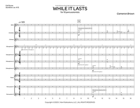 Brown: While it Lasts