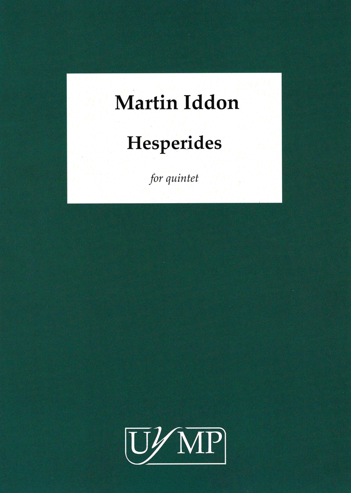 Iddon: Hesperides