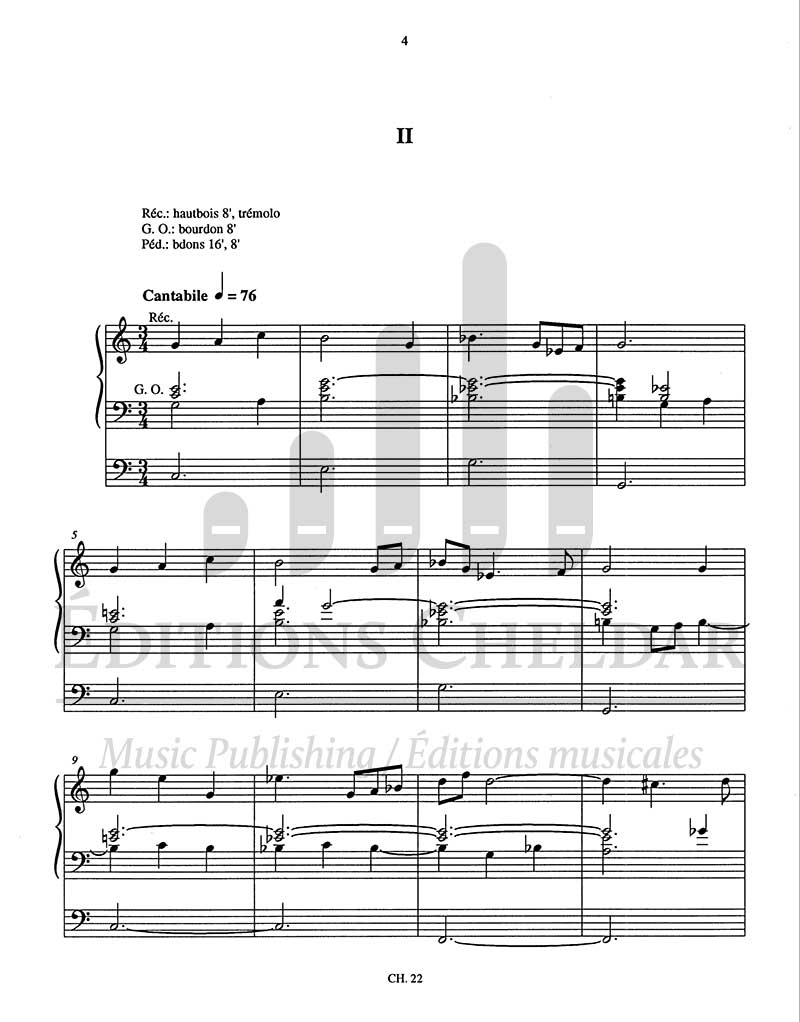 Bédard: 6 nouveaux Interludes