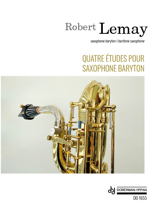 Lemay: 4 Etudes for Baritone Saxophone