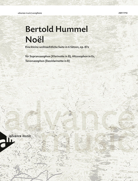 B. Hummel: Noël, Op. 87e