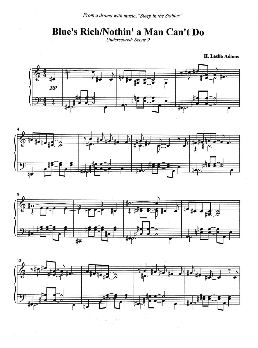 Adams: Themes for Piano