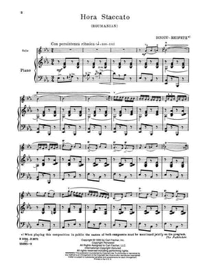 Dinicu-Heifetz: Hora Staccato (arr. for violin & piano)