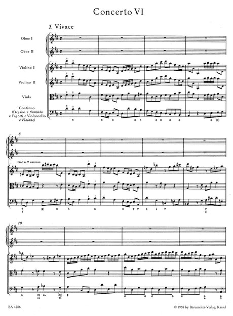 Handel: Concerto grosso in D Major, HWV 317, Op. 3, No. 6