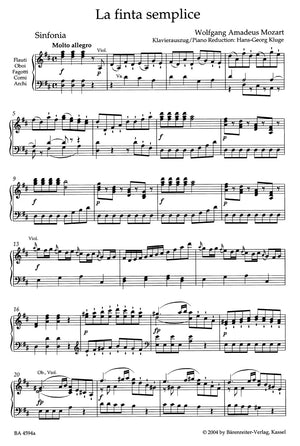 Mozart: La finta semplice, K. 51 (46a)
