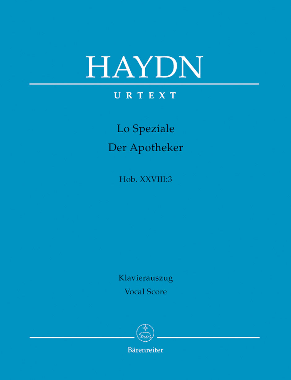 Haydn: Lo Speziale, Hob. XXVIII:3