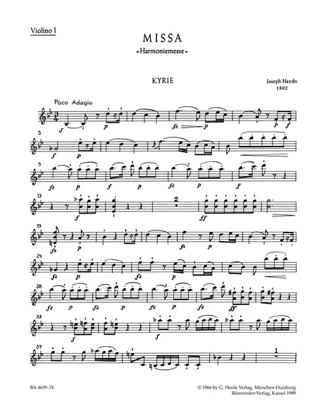Haydn: Missa in B-flat Major, Hob. XXII:14