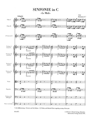 Haydn: Symphony in C Major, Hob.I:7