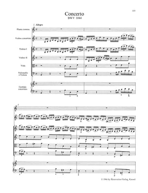 Bach: Triple Concerto for Harpsichord, Flute and Violin in A Minor, BWV 1044
