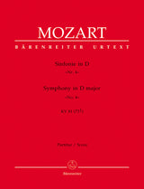Mozart: Symphony in D Major, No. 4, K. 81 (73l)