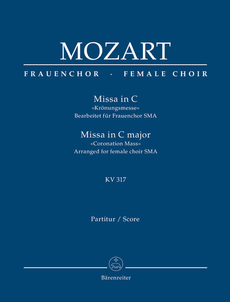 Mozart: Missa in C Major, K. 317 (arr. for female choir)