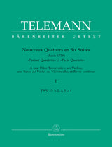 Telemann: Nouveaux Quatuors ("Paris Quartets") - Volume 2