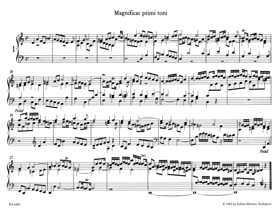 Pachelbel: Selected Organ Works - Volume 7 (Magnificat Fugues, Part I)