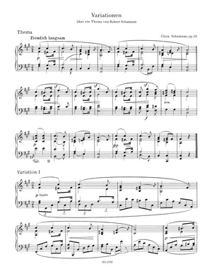 Clara Schumann: Romantic Piano Music - Volume 1