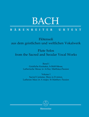 Bach: Flute Solos from Sacred & Secular Vocal Works - Volume 1