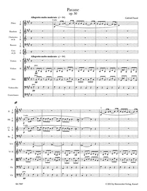 Fauré: Pavane, N 100a, Op. 50