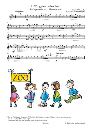 At the Zoo (for violin and piano)