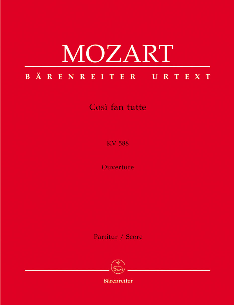Mozart: Overture to Così fan tutte, K. 588