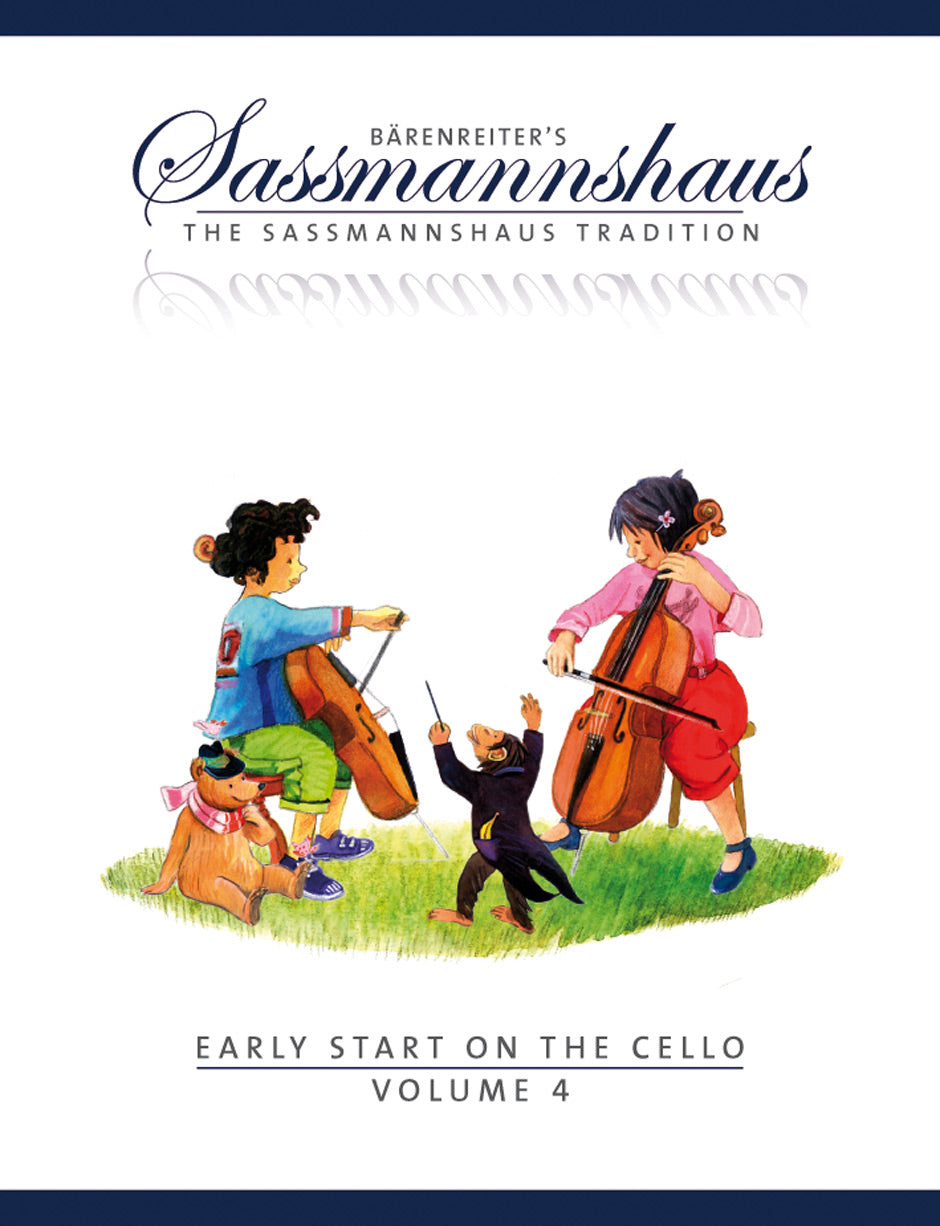 Sassmannshaus: Early Start on the Cello - Volume 4