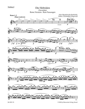 Mendelssohn: The Hebrides, MWV P 7, Op. 26