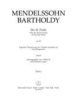 Mendelssohn: Psalm 42 - "Wie der Hirsch schreit", MWV A 15, Op. 42