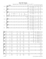 Mendelssohn: Psalm 98 - "Singet dem Herrn ein neues Lied", MWV A 23, Op. 91