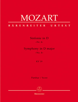 Mozart: Symphony No. 4 in D Major, K. 19