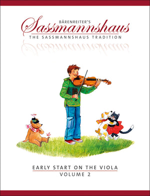 Sassmannshaus: Early Start on the Viola - Volume 2