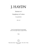 Haydn: Symphony in F Minor, Hob. I:49