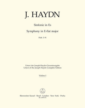 Haydn: Symphony in E-flat Major, Hob. I:91