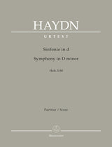 Haydn: Symphony in D Minor, Hob. I:80