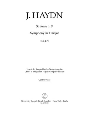 Haydn: Symphony in F Major, Hob. I:79