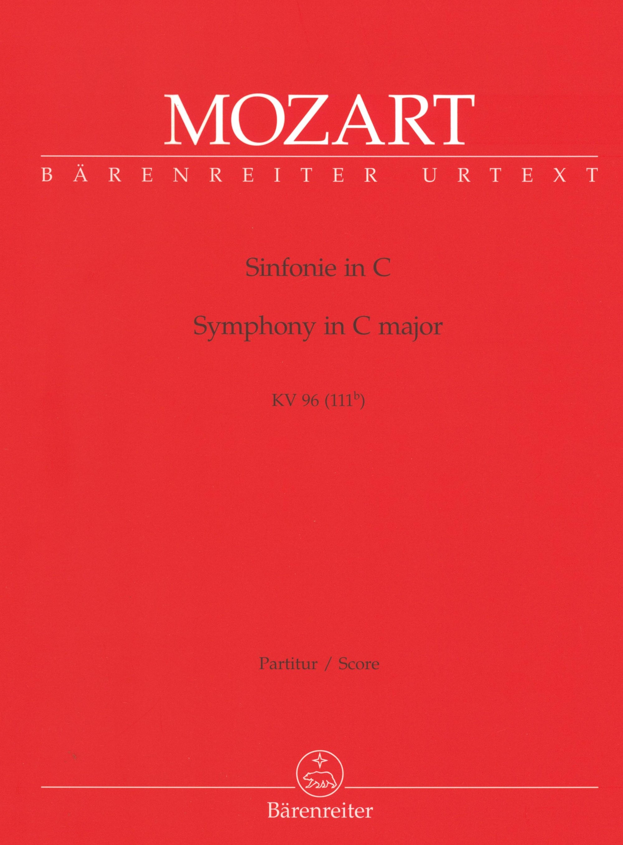 Mozart: Symphony in C Major, K. 96 (111b)