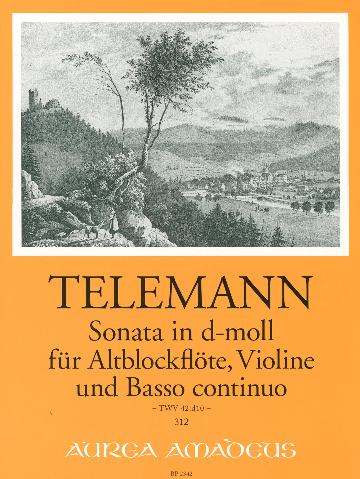 Telemann: Trio Sonata in D Minor, TWV 42:d10