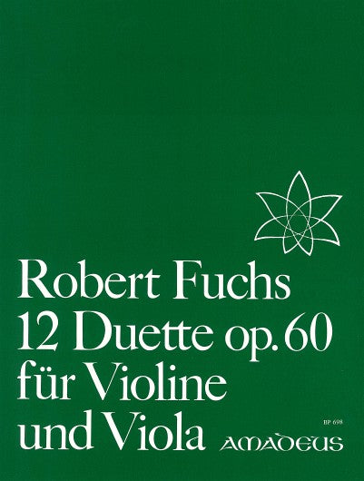 Fuchs: 12 duets, Op. 60