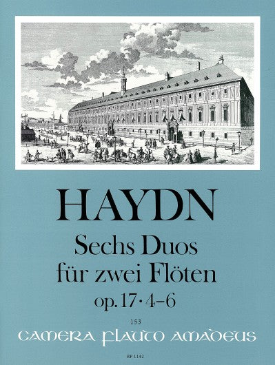Haydn: 6 String Quartets, Op. 17, Nos. 4-6 (arr. for 2 flutes)